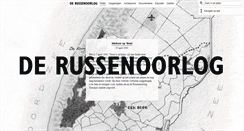 Desktop Screenshot of derussenoorlog.nl