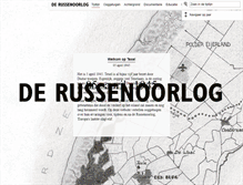 Tablet Screenshot of derussenoorlog.nl